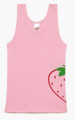 Minerva Αμάνικο Βαμβακερό Φανελάκι Strawberry 90-42637 Lamoda.gr