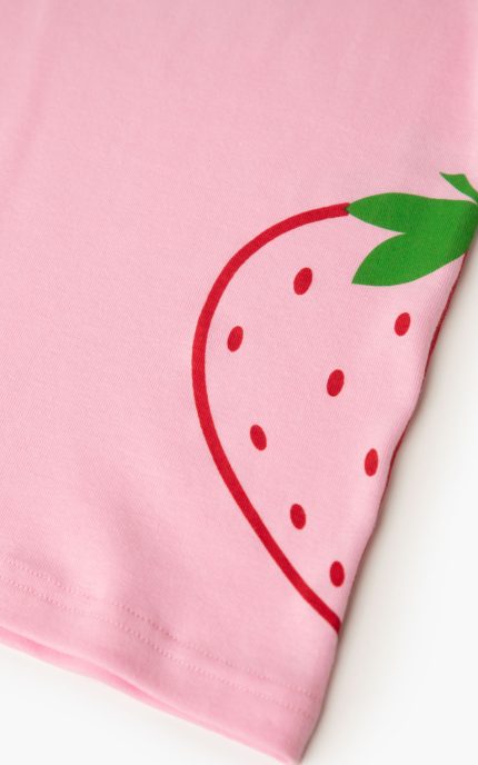 Minerva Φανελάκι Μπριτέλα με Τύπωμα Strawberry 90-42638 Lamoda.gr