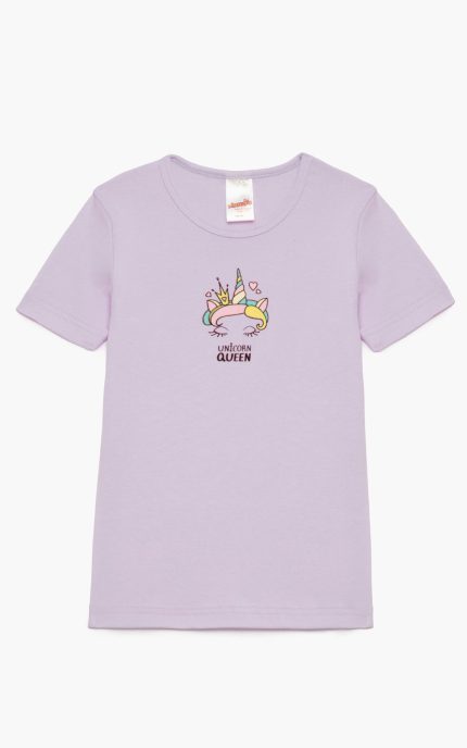 Minerva Παιδικό Φανελάκι Unicorn με Κοντό Μανίκι 90-42641 Lamoda.gr