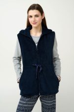 Γυναικείο Γιλέκο Fleece με Φερμουάρ Vamp 23359