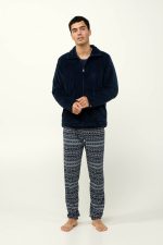 Ανδρικό Fleece Τζάκετ με Φερμουάρ Vamp 23694
