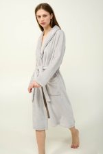 Σταυρωτή Γυναικεία Ρόμπα Fleece Vamp 23280