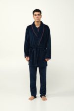Χειμερινή Ανδρική Fleece Ρόμπα Vamp 23616