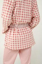 Γυναικεία Καρό Ρόμπα Fleece Vamp 23324
