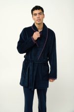 Χειμερινή Ανδρική Fleece Ρόμπα Vamp 23616