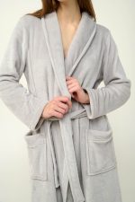 Σταυρωτή Γυναικεία Ρόμπα Fleece Vamp 23280