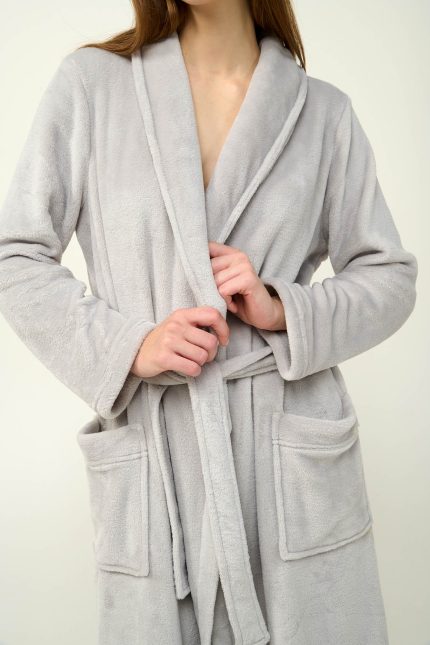 Σταυρωτή Γυναικεία Ρόμπα Fleece Vamp 23280
