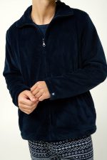 Ανδρικό Fleece Τζάκετ με Φερμουάρ Vamp 23694