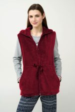Γυναικείο Γιλέκο Fleece με Φερμουάρ Vamp 23359