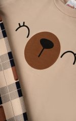 Unisex Χειμερινή Βρεφική Πυτζάμα Bear Minerva 90-62382