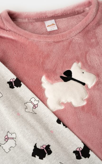 Fleece Χειμερινή Παιδική Πυτζάμα Dog Love Minerva 90-62423