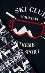 Unisex Παιδική Χειμερινή Πυτζάμα Ski Club Minerva 90-62446