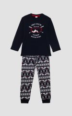 Unisex Παιδική Χειμερινή Πυτζάμα Ski Club Minerva 90-62446
