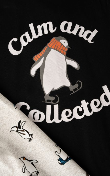 Unisex Παιδική Πυτζάμα Χειμερινή Penguin Minerva 90-62447
