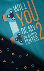 Παιδική Χειμερινή Πυτζάμα Player 2 Βαμβακερή Minerva 90-62448