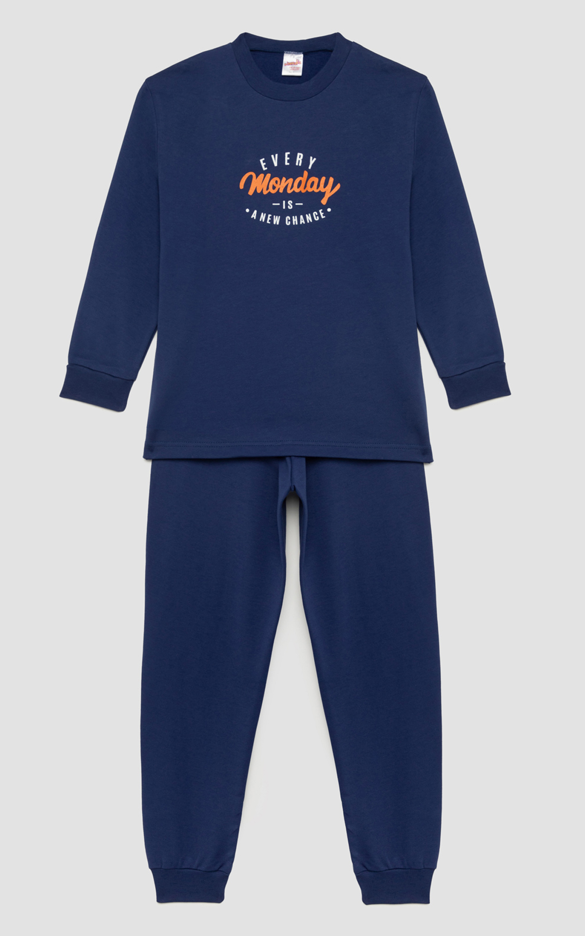 90-62462paidiki-xeimerini-pyjama-fouter-minervajpg (2) Παιδική Χειμερινή Πυτζάμα Monday Φούτερ Minerva 90-62462