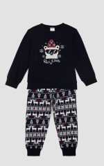 Unisex Βρεφική Χειμερινή Πυτζάμα Minerva 90-62466