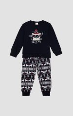 Unisex Βρεφική Χειμερινή Πυτζάμα Minerva 90-62466