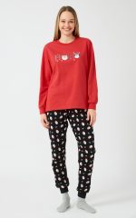 X-Mas Βαμβακερή Unisex Πυτζάμα HoHo Minerva 90-89901