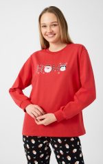 X-Mas Βαμβακερή Unisex Πυτζάμα HoHo Minerva 90-89901