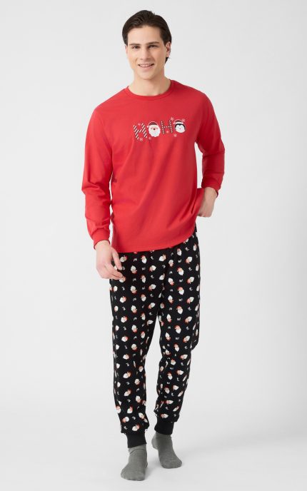X-Mas Βαμβακερή Unisex Πυτζάμα HoHo Minerva 90-89901