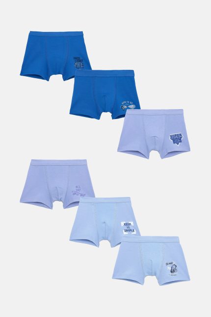 Πακ. 6τμχ Παιδικά Εσώρουχα Boxer Βαμβακερά Pretty Baby 48234