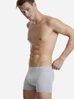 Pak 2τεμ Ανδρικό Boxer Βαμβακερό με Εσωτερικό Λάστιχο Walk W1760