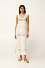 Maxri Jacquard Καλοκαιρινό Φόρεμα Παραλίας Vamp 24530