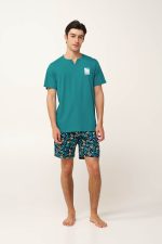 Βαμβακερή Ανδρική Tropical Πυτζάμα Vamp 24631