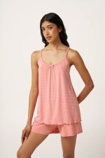 Γυναικεία Καλοκαιρινή Πυτζάμα Babydoll Vamp 24063