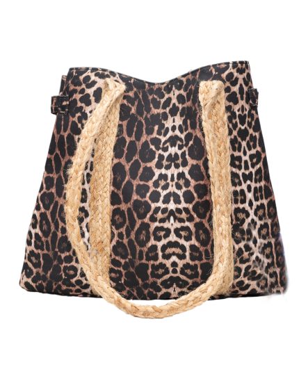 Τσάντα Θαλάσσης με Animal Print Τύπωμα Bluepoint 25082021