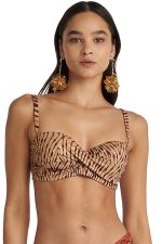 Strapless Γυναικείο Μαγιό Σουτιέν Cup D Blu4u 25366212D