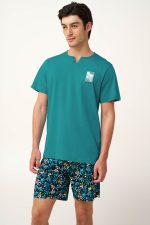 Βαμβακερή Ανδρική Tropical Πυτζάμα Vamp 24631