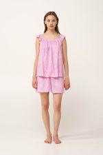 Καλοκαιρινό Baby doll με Σούρες Vamp 24145