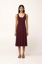 Καλοκαιρινό Αμάνικο Viscose Φόρεμα Vamp 24485
