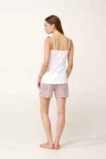 Βαμβακερό Baby Doll με Τιράντες Vamp 24258