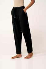 Γυναικείο Tapered Viscose Παντελόνι Vamp 24822