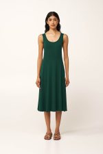 Καλοκαιρινό Αμάνικο Viscose Φόρεμα Vamp 24485