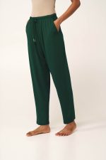 Γυναικείο Tapered Viscose Παντελόνι Vamp 24822