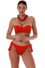 Μονόχρωμο Μαγιό Slip με Κορδονάκια Bluepoint 26065094