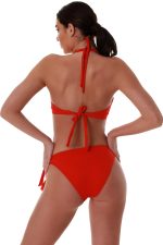 Μονόχρωμο Μαγιό Slip με Κορδονάκια Bluepoint 26065094