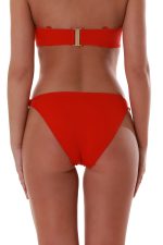 Μονόχρωμο Μαγιό Slip με Κορδονάκια Bluepoint 26065094