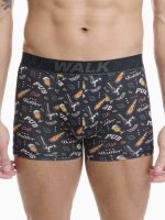 Βαμβακερό Μπόξερ με Σχέδιο Walk W1754-10