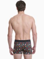 Βαμβακερό Μπόξερ με Σχέδιο Walk W1754-14