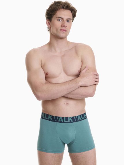 Pak 2τεμ Ανδρικό Boxer Βαμβακερό Walk W1755-1