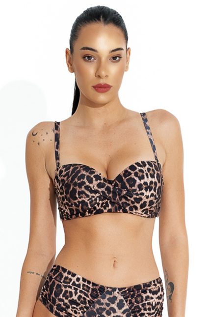 Strapless Μαγιό Τοπ σε Cup D με Μπανέλα Bluepoint 26066082D