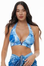 Halter Μαγιό Τοπ σε Cup D Bluepoint 26066116D