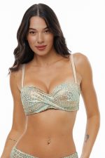 Strapless Μαγιό Τοπ σε Cup D με Μπανέλα Bluepoint 26066012D