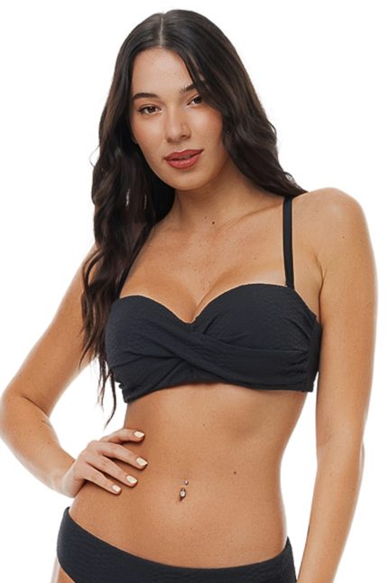 Strapless Μαγιό Τοπ σε Cup D με Μπανέλα Bluepoint 26066017D