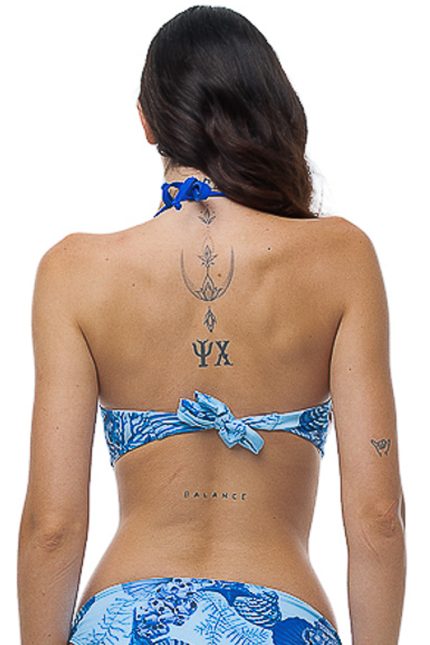 Strapless Μαγιό Τοπ σε Cup D με Μπανέλα Bluepoint 26066115C